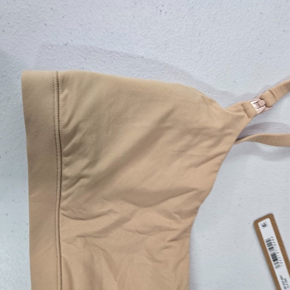 Skims Women Bra 2XS Brown Lightly Lined Wireless‎ Bralette Pullover NWT - Picture 5 of 10